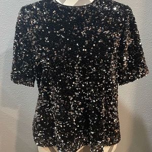 💥 Alex Marie fully sequined t-shirt blouse 💥